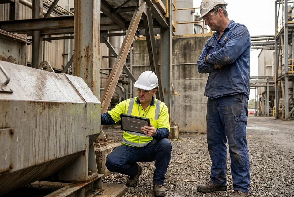Work Health & Safety in practice — a workplace scene from this field.